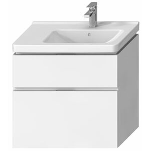 Kúpeľňová skrinka pod umývadlo Jika Cubito 74x42,6x68,3 cm biela H40J4254045001