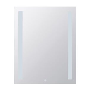 Zrkadlo Bemeta s osvětlením a dotykovým senzoremvo farebnom provedení hliník/sklo 101301107