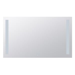 Zrkadlo Bemeta s osvětlením a dotykovým senzoremvo farebnom provedení hliník/sklo 101301137