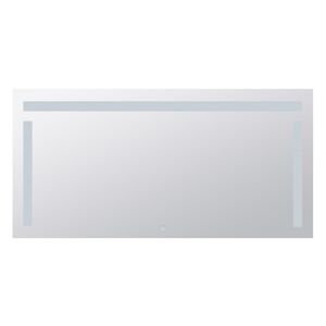 Zrkadlo Bemeta s osvětlením a dotykovým senzoremvo farebnom provedení hliník/sklo 101401157