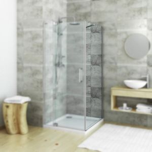 Bočné zástena k sprchovacím dverám Roth GBN/1000 profil brillant, transparent 189-1000000-00-02