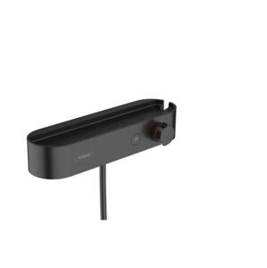 Sprchová batéria Hansgrohe ShowerTablet Select s poličkou 150 mm matná čierna 24360670