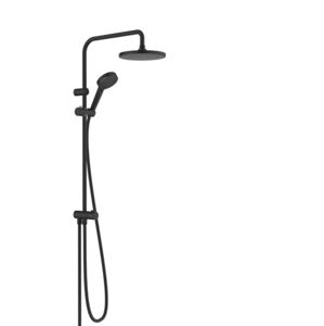 Sprchový systém Hansgrohe Vernis Blend na stenu bez batérie čierny mat 26099670