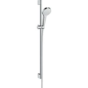 Hansgrohe Croma Select E 180 hlavová sprcha s pripojením, biela chróm 26524400 + 27446000