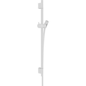 Sprchová tyč Hansgrohe Unica na stenu so sprchovou hadicou matná biela 28632700