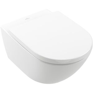 Villeroy & Boch toaleta Subway 3.0, bez okraja, nástenná, s TwistFlush, White Alpin CeramicPlus; 4670T0R1