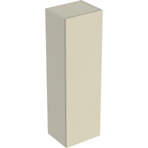 Kúpeľňová skrinka vysoká Geberit Smyle Square 36x118x30 cm v šedej farbe 500.361.JL.1