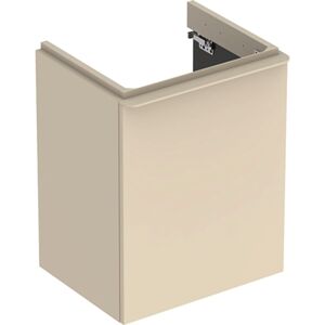 Kúpeľňová skrinka pod umývadlo Geberit Smyle Square 49,2x62x40,6 cm v šedej farbe 500.364.JL.1