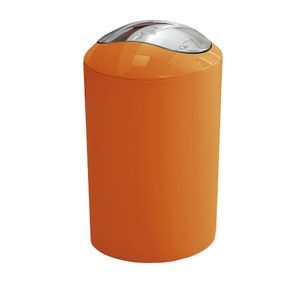 Odpadkový kôš Glossy 5 l, oranžová, plast 5063488858
