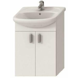 Kúpeľňová skrinka pod umývadlo Jika Lyra plus 50x29,2x70 cm biela H4519524323001
