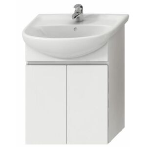 Kúpeľňová skrinka pod umývadlo Jika Lyra plus 50x31,5x70 cm biela H4531110383001