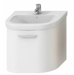 Kúpeľňová skrinka pod umývadlo Jika Deep 58x44x49,8 cm biela H4541334345001