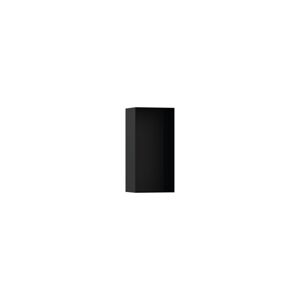 Polička Hansgrohe XtraStoris Minimalistic bez orámování vo farbe matná čierna 56070670