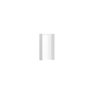 Polička Hansgrohe XtraStoris Minimalistic bez orámování vo farbe matná biela 56070700