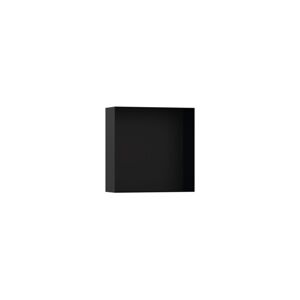 Polička Hansgrohe XtraStoris Minimalistic bez orámování vo farbe matná čierna 56073670