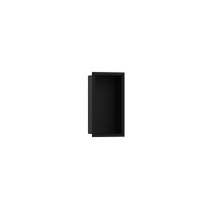 Polička Hansgrohe XtraStoris Individual s rámem vo farbe matná čierna 56095670
