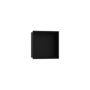 Polička Hansgrohe XtraStoris Individual s rámem vo farbe matná čierna 56098670