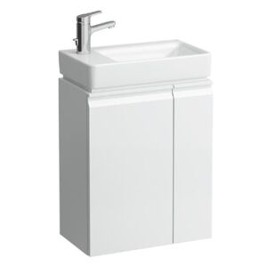 Kúpeľňová skrinka pod umývadlo Laufen Pro 47x27,5x62 cm biela lesk H4830010954751