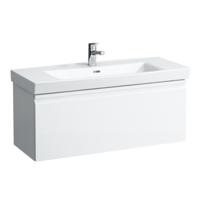 Kúpeľňová skrinka pod umývadlo Laufen Pro Nordic 77x45x37,2 cm biela 8305.7.095.463.1