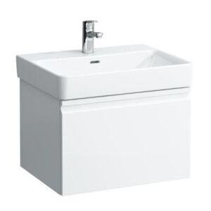 Kúpeľňová skrinka pod umývadlo Laufen Pro S 57x45x39 cm biela lesk H4833710964751