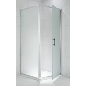 Bočná zástena k sprchovacím dverám Jika Cubito Pure 80x195 cm chróm lesklý H2972410026661