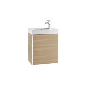 Kúpeľňová skrinka s umývadlom Roca Mini 45x57,5x25 cm dub A855873155
