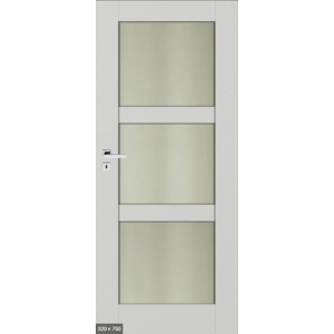 Interiérové dvere Accra 80 cm, pravé, otočné ACCRAW6S3B80P