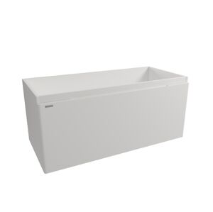 Kúpeľňová skrinka pod umývadlo Naturel Ancona 100x45x46 cm biela ANCONA2100DVBUB