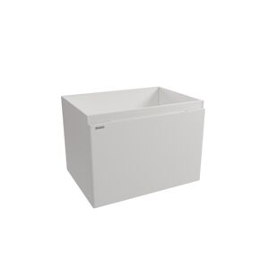 Kúpeľňová skrinka pod umývadlo Naturel Ancona 60x45x46 cm biela ANCONA260DVBUB