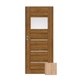Interiérové dvere NATUREL Aura, 60 cm, ľavé, otočné, AURA1J60L