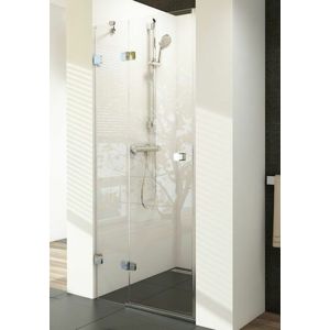 Sprchové dvere Ravak Brilliant jednokrídlové 100 cm, sklo číre, chróm profil, ľavé 0ULAAA00Z1