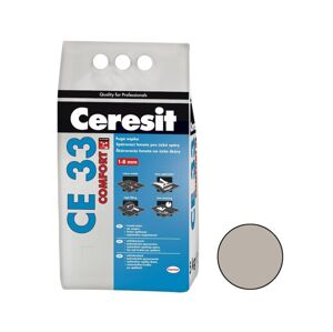 Škárovacia hmota Ceresit CE 33 sivá CG2A 25 kg CE332507