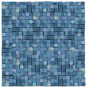 Mozaika Del Conca Corti di Canepa blu 30x30 cm lesk CMGBLMOZ