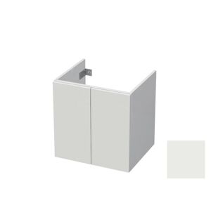 Kúpeľňová skrinka pod umývadlo Naturel Ratio 60x61,5x40 cm biela mat CU602D56PU.9016M