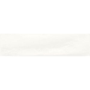 Obklad Rako Mano biela 7,5x30 cm lesk DARJ9560.1