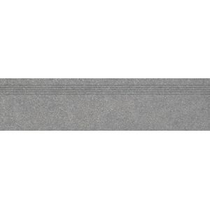 Schodovka Rako Block tmavo sivá 30x120 cm mat DCPVF782.1