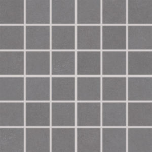 Mozaika Rako Trend tmavo šedá 30x30 cm mat DDM06655.1