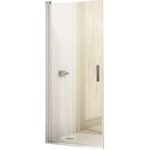 Sprchové dvere Huppe Design Elegance jednokrídlové 100 cm, sklo číre, chróm profil DEL1100190CRT