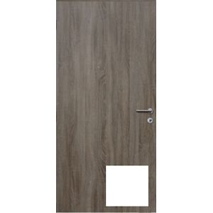 Protipožiarne dvere Naturel Technické pravé 80 cm biele DPOB80P