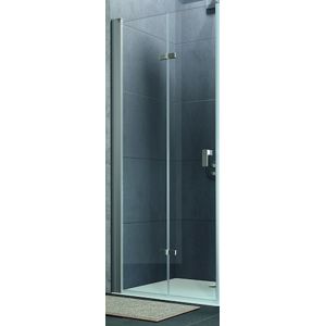 Sprchové dvere Huppe Design Pure skladací 100 cm, sklo číre, chróm profil DPUSD100190CRT