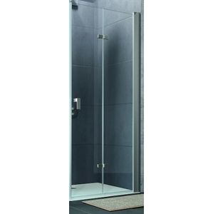 Sprchové dvere Huppe Design Pure skladací 100 cm, sklo číre, chróm profil DPUSD100190CRTP