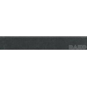 Sokel Rako Trend čierna 10x60 cm mat DSAS4685.1