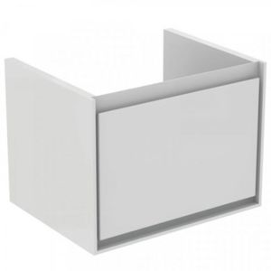 Kúpeľňová skrinka pod umývadlo Ideal Standard Connect Air 53x40,9x40 cm v kombinácii biela lesk / biela mat E0846B2
