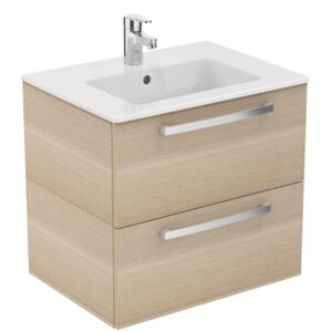 Kúpeľňová skrinka pod umývadlo Ideal Standard Tempo 60x44x55 cm v prevedení dub pieskový E3240OS