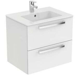 Kúpeľňová skrinka pod umývadlo Ideal Standard Tempo 60x44x55 cm biela lesk E3240WG