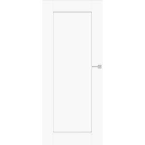Interiérové dvere Naturel Estra levé 60 cm bílá mat ESTRA5BM60L