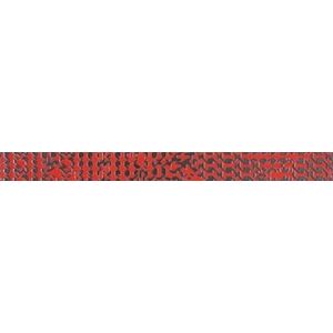 Listela Rako Trinity červená 3,5x40 cm, lesk WLAN9093.1