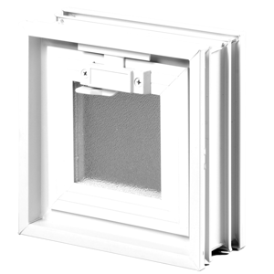 Vetracie okno Glassblocks biela 19x19 cm plast GBMR1919