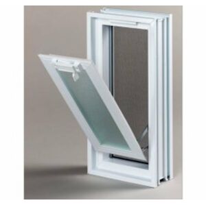 Vetracie okno Glassblocks biela 19x38 cm plast GBMR1938