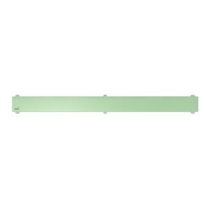 Rošt Alca 65 cm sklo zelená lesk plný GL1202-650